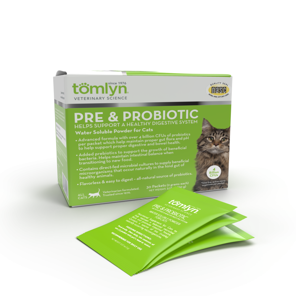 Tomlyn Pre & Probiotic Water Soluble Powder For Cats