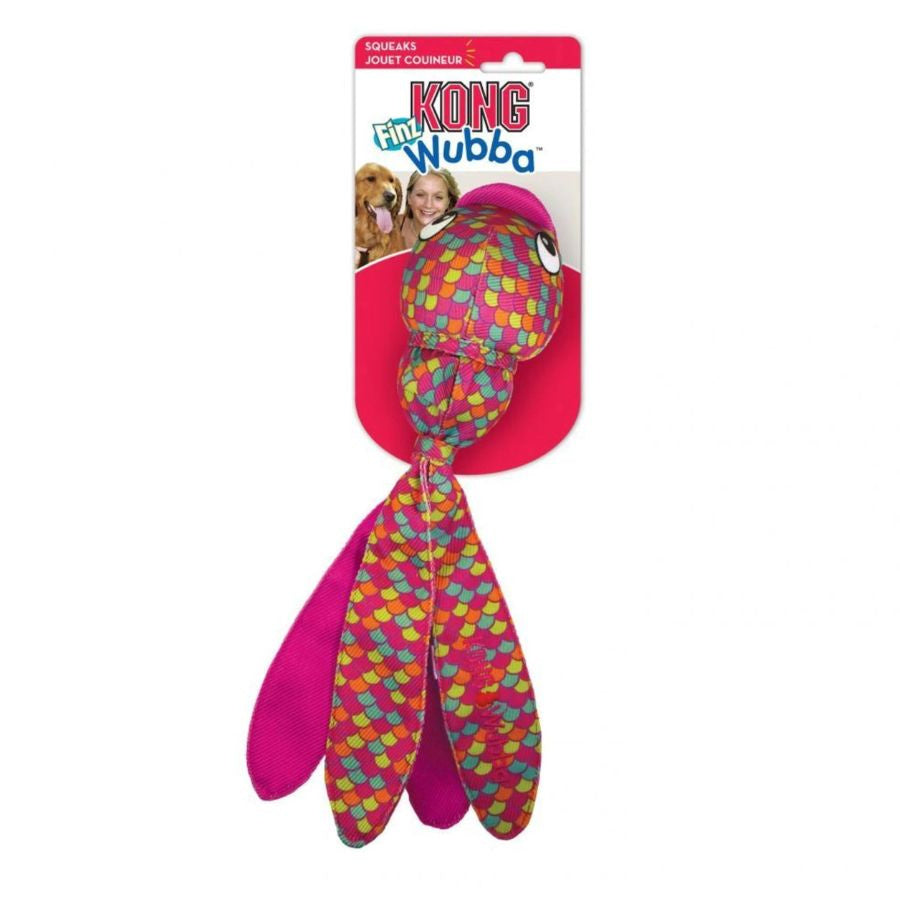 KONG Wubba Finz Pink
