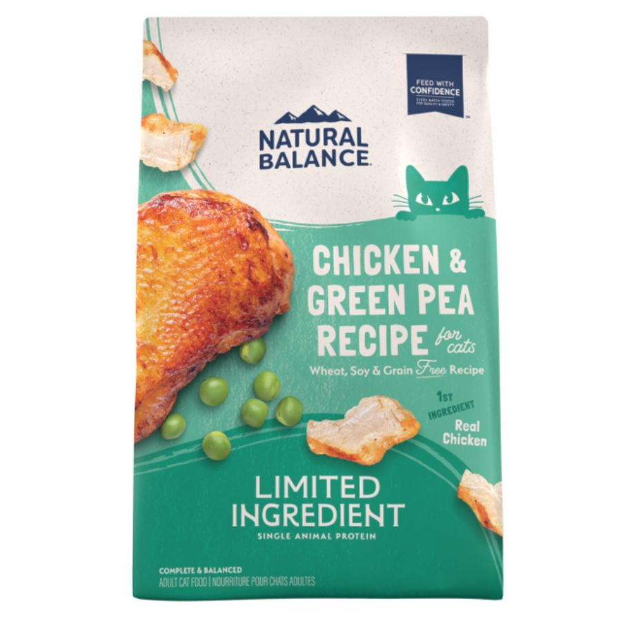 Natural Balance Limited Ingredient Grain Free Chicken  & Green Pea Recipe Cat Food