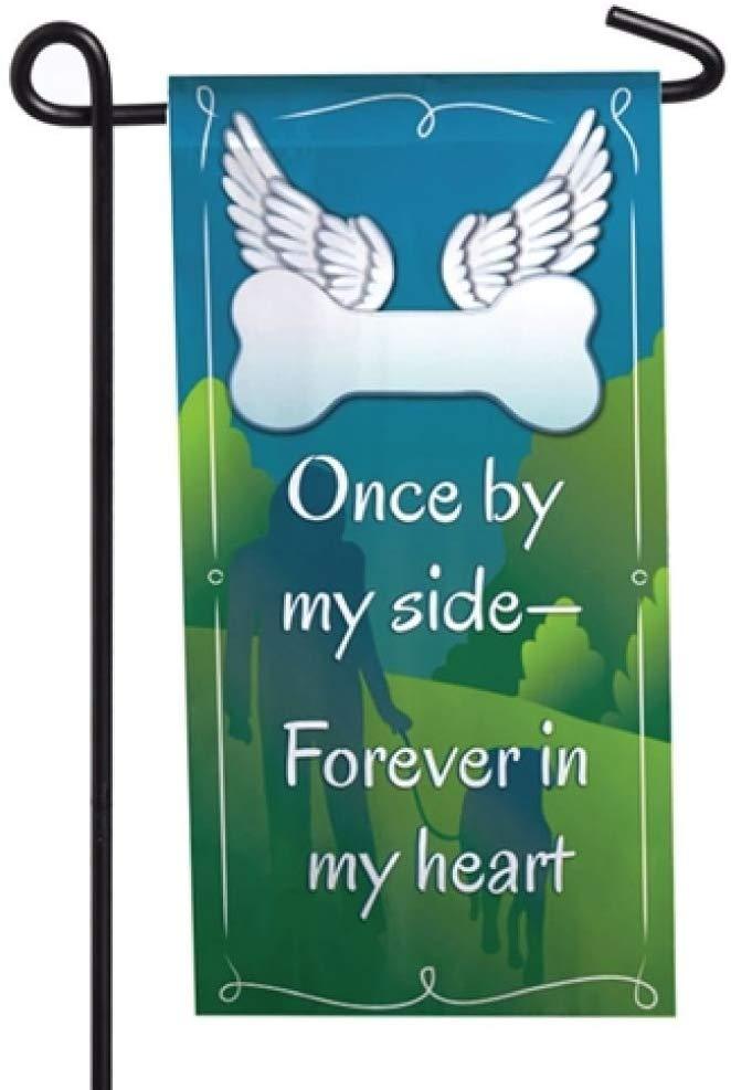 Evergreen Pet Memorial Mini Flag - Forever in my Heart