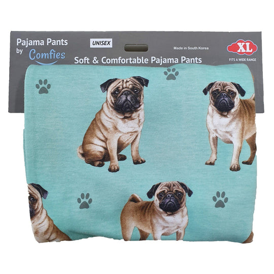 Comfies Dog Breed Lounge Pants for Women, Pug