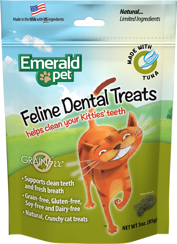 Emerald Pet Feline Dental Treats - Tuna