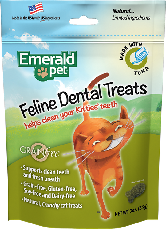 Emerald Pet Feline Dental Treats - Tuna