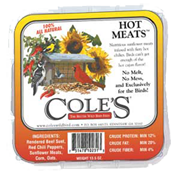 Cole's Hot Meatsâ„¢ Suet Cake