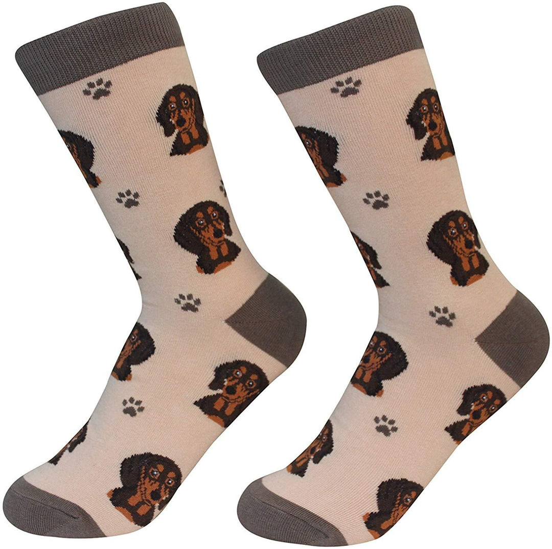 Sock Daddy Breed Socks, Dachshund Black